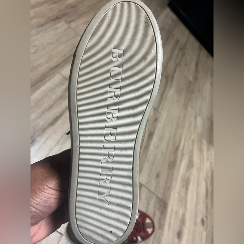 Burberry Red and Brown Sneakers - Picture 5 of 7